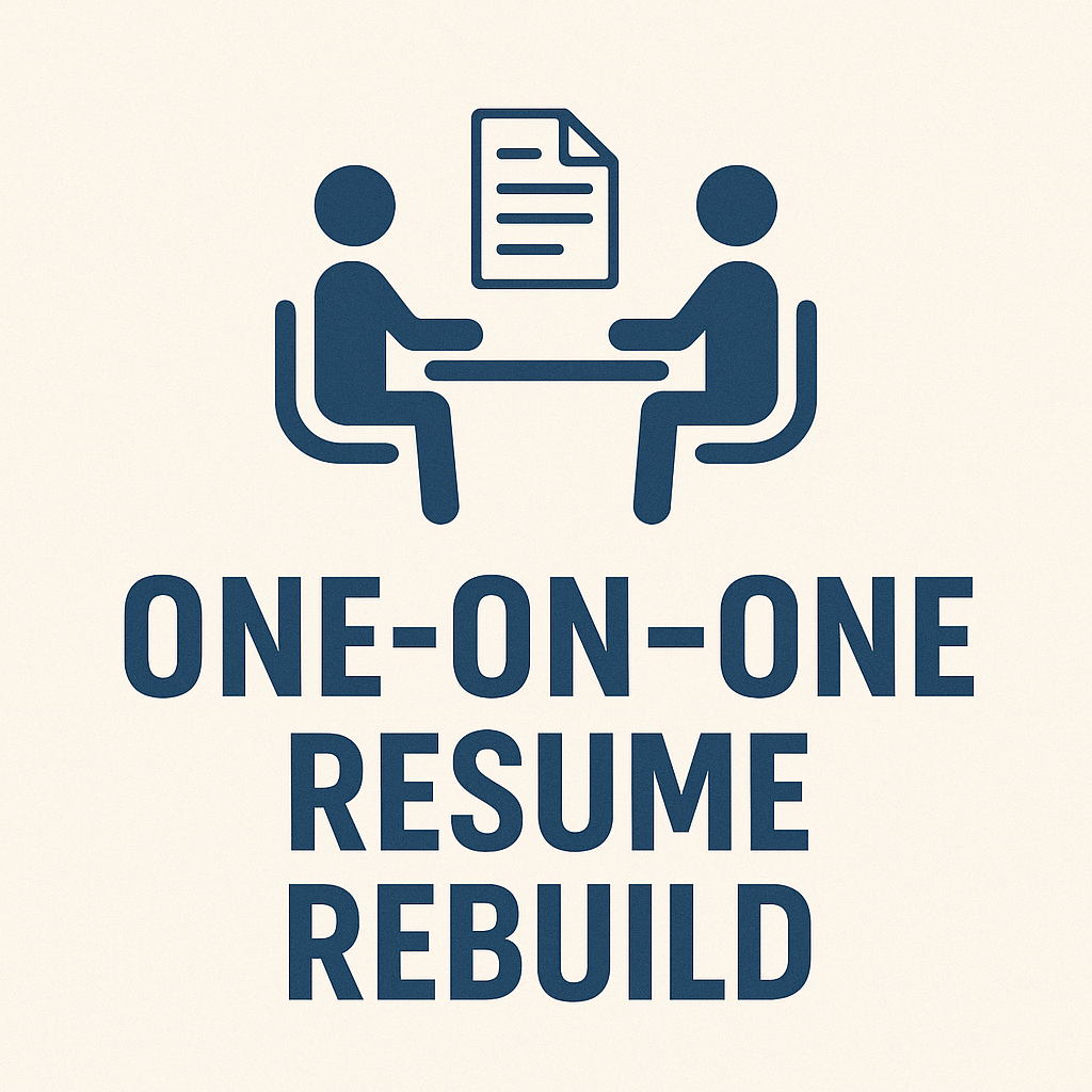 Full Resume Rebuild (1:1)